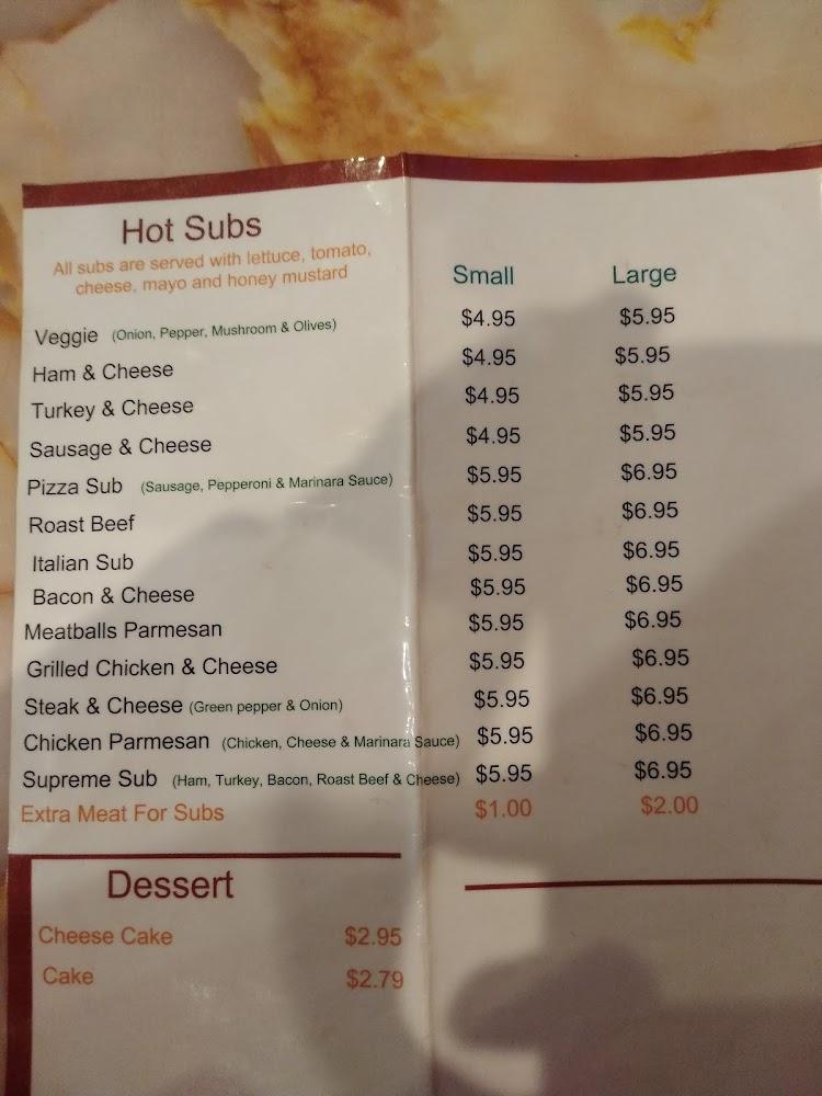 Andy's Pizza Menu image 4